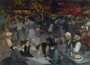 Ples 14. července od Théophile Alexandre Steinlen