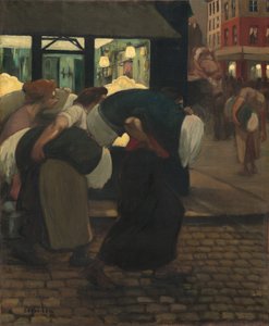 Prádelny od Théophile Alexandre Steinlen