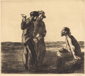 Tři společníci Tři společníci, 1912. od Théophile Alexandre Steinlen