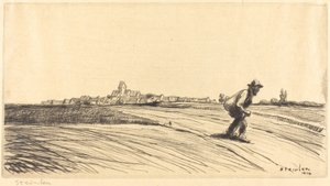 Tramp s Bundle od Théophile Alexandre Steinlen