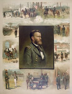 Grant z West Point do Appomattox od Thure de (after) Thulstrup