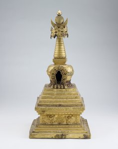 Stupa, konec 17.-začátek 18. století od Tibetan School