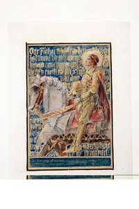 Cartoon for the Lords Prayer, skica pro mozaikový panel, Památník Ernesta Whitehouse, kolem roku 1896 od Tiffany and Company Tiffany and Company