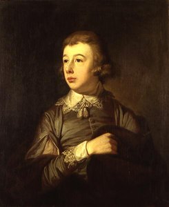 Portrét chlapce, prý William Pitt, mladší (1759-1806) (olej na palubě) od Tilly Kettle