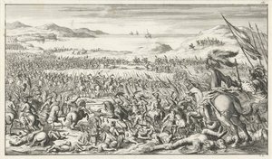 Bitva u Ascalonu 12. srpna 1099 1683 od Timotheus Ten Hoorn