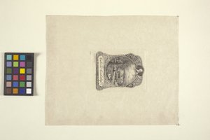 Book Plate For Calvin Coolidge (inkoust) od Timothy Cole