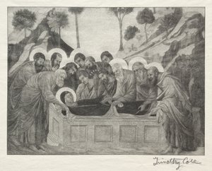 Staří italští mistři: Pohřeb Panny Marie, 1888-1892. od Timothy Cole