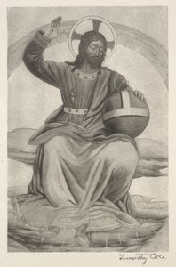 Staří italští mistři: Kristus na trůnu, 1888-1892. od Timothy Cole
