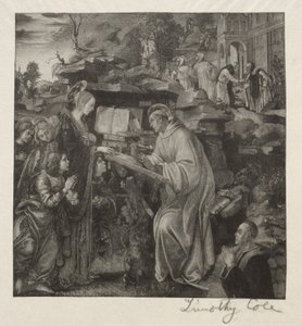 Staří italští mistři: Madona se zjevuje sv. Bernardovi, 1888-1892. od Timothy Cole