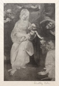 Staří italští mistři: Madonna a dítě, 1888-1892. od Timothy Cole