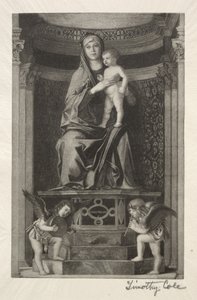 Staří italští mistři: Madonna a dítě, 1888-1892. od Timothy Cole