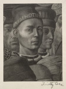 Staří italští mistři: Portrét Benozza Gozzoliho, 1888-1892. od Timothy Cole