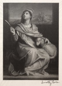 Staří italští mistři: Svatá Anežka, 1888-1892. od Timothy Cole