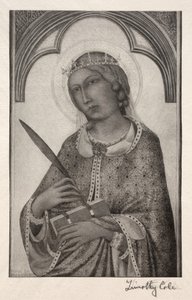 Staří italští mistři: Svatá Kateřina Alexandrijská, 1888-1892. od Timothy Cole