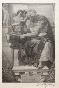 Staří italští mistři: Kumská Sibyla, 1888-1892. od Timothy Cole