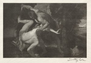 Staří italští mistři: Smrt Abela, 1892. od Timothy Cole