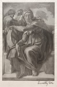 Staří italští mistři: Delfská Sibyla, 1890. od Timothy Cole