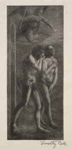 Staří italští mistři: Vyhnání z ráje, 1888. od Timothy Cole