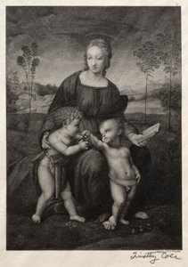 Staří italští mistři: Madona ze stehlíka, 1888-1892. od Timothy Cole
