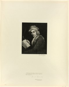 Portrét Mary Wollstonecraftové ze starých anglických mistrů od Timothy Cole