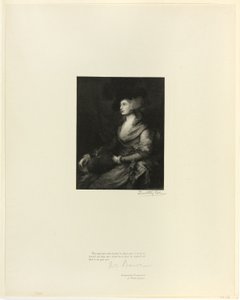 Portrét paní Siddonsové ze starých anglických mistrů od Timothy Cole