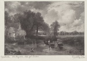 Haywain od Timothy Cole after John Constable