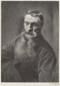 Rodin od Timothy Cole after John Singer Sargent