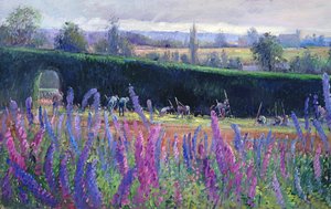 Okopávání proti živému plotu, 1991 od Timothy Easton