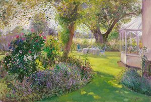 Čaj pod velkým dubem, 1991 od Timothy Easton