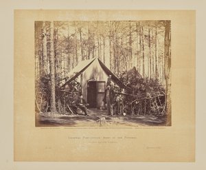 Generální poštovní úřad, armáda Potomacu, Brandy Station, Virginie