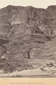 Stěna v Grand Canyon, Colorado River