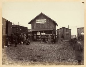 Úřad proviantního maršálka, Aquia Creek