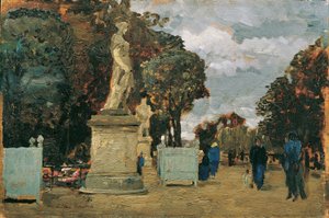 Z Tuileries - Šedý den