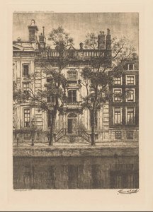Společnost pro vizuální umění, Heerengracht 495 (původní název na objektu) od Tinus de Jongh