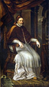 Pius IV. (1499 - 1565). Obraz od Bizzozzera. Milan, Collection of Ca 