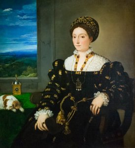 Porträt von Eleonora Gonzaga von Titian (c.1488-1576)