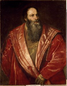 Portrét Pietra Aretina (malba od Tiziano Vecelli
