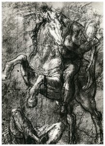 Jezdec, c1565, 1937 od Tiziano Vecelli