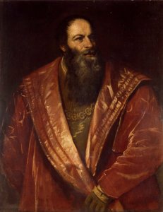 Italsky: Portrét Pietra Aretina Portrét Pietra Aretina od Titian
