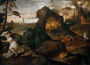 Orpheus a Eurydice, ca. 1505-1510.