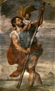 Svatý Kryštof, 1523-1524. od Titian