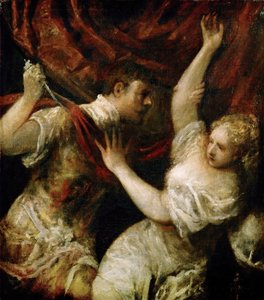 Tarquinius a Lucretia, ca. 1575