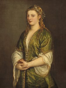 Žena držící jablko, c. 1550.
