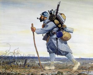 "Chlupáč se svou Bardou" od Tito Saubidet