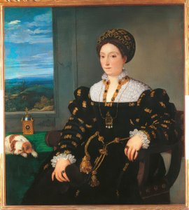 Itálie, Toskánsko, Florencie, Galerie Uffizi od Tiziano Vecelli