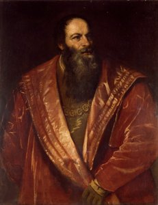 Portrét Pietra Aretina, 1545. od Tiziano Vecelli