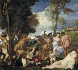 Bakchanal of the Andrians, 1523-1526