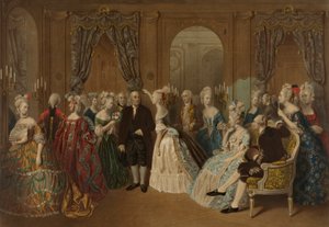 Franklin na francouzském dvoře - 1778 od Todros Geller