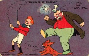 Humours of Diabolo (barevná litografie)