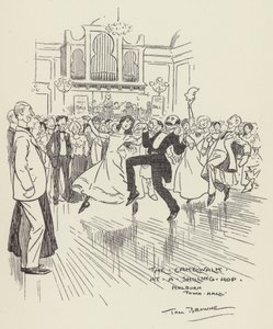 Procházka s dortem na chmelovém trhu, radnice Holborn Town Hall od Tom Browne